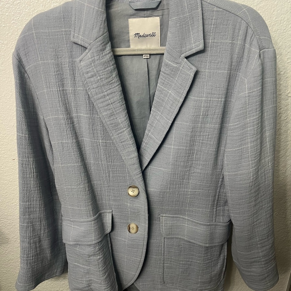 Madewell Light Blue Blazer